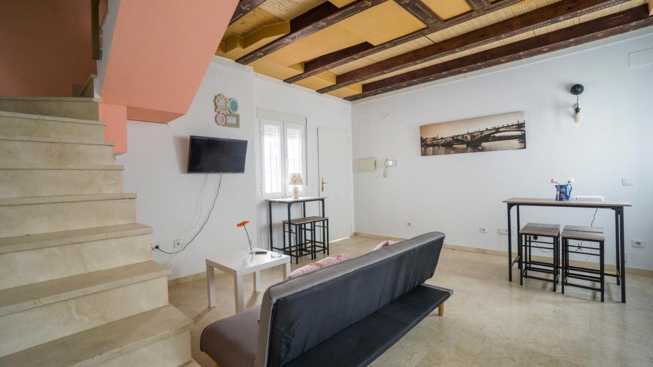 Rentalsevilla Feria Duplex Con Terraza Seville Exterior photo